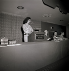 Dr. David Suzuki gives a presentation at the Hotel Macdonald, Edmonton, January 1976. Suzuki’s commitment to educating the public about science and the environment inspired his creation of CBC programming, notably <em>Quirks and Quarks</em> (CBC Radio) and <em>The Nature of Things</em> (CBC Television), as well as his activism. He became one of Canada’s foremost public educators and broadcasters and a world-wide authority on environmental issues.