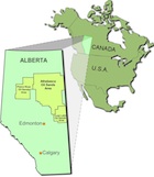 The Athabasca Oil Sands Map