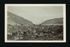 The town of Bellevue in the Crowsnest Pass mining region in 1930