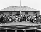 A school pageant at Cadomin School around 1930
