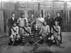 Coleman hockey team, ca. 1910