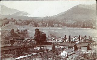 A view of International Coal and Coke Company at Coleman in the Crowsnest Pass, ca. 1912