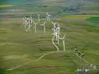 Cowley Ridge Wind Farm after installation of new turbines Source: Image courtesy of David Thomas