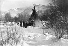 Tipi camp, ca. 1900 Source: Glenbow Archives, NA-1443-19