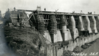 Construction of hydroelectric dam at Kananaskis Falls, 1913 Source: Glenbow Archives, PD-365-1-13