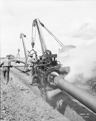 TransCanada Pipeline<br/> Source: Provincial Archives of Alberta, P1355