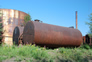 Bunker fuel tanks, Alberta Government Oil Sands Project site, 2008<br/>Source: Historic Resources Management, DSC_1719