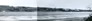 A panoramic view from the Athabasca River showing the old (centre) and new (right) plants at Bitumount, ca. 1950<br/>Source: Provincial Archives of Alberta, PR1968.0015.27-55