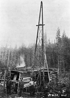 The Rocky Mountain Development Company’s first well showed such potential that a second well was begun in 1902.