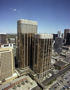 The Husky Oil Building, July 1984. Husky Oil’s success in the Alberta oil patch led to its construction of an impressive skyscraper for its Calgary head office.