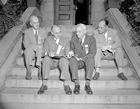 Sidney Blair (left-centre) at the Athabasca Oil Sands Conference, 1951. Source: Provincial Archives of Alberta, PA3152