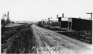 Turner Valley and Black Diamond incorporate as villages. Hit hard by the Great Depression, both villages would be bankrupt by the end of 1931. <br />Source: Glenbow Archives, NA-67-51