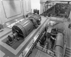 The Parson’s turbine generator after installation