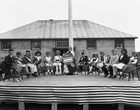 A school pageant at Cadomin School around 1930