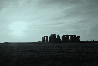 Stonehenge at sunset