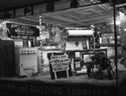 Consumers Hardware display for Canadian Western Natural Gas Co, Lethbridge, Alberta, October 21, 1960; gas appliances are generally easier and cheaper to build and install, which contributed to the growing popularity of natural gas amongst domestic customers. Source: Glenbow Archives, NA-5327-230