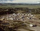 The plant and wells at Turner Valley were operational until 1985. When operations ended, the plant was closed and eventually acquired by the Government of Alberta as a potential Provincial Historic Site and Museum. Source: Alberta Culture, Historic Resources Management
