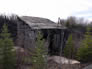 Shed housing experimental processing machinery, Alberta Government Oil Sands Project site, 2001<br/>Source: Historic Resources Management, 01-D0001-87 first storage system