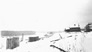 Storage tank (left of centre) in its original Bitumount location at the International Bitumen Company site before being moved to the Alberta Government Oil Sands Project site in the late 1940s<br/>Source: University of Alberta Archives, 83-160-23