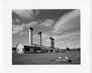 The scrubbing plant, ca. 2010; note the absence of the Girbotol tower from the centre of the plant. <br/>Source: Alberta Culture and Tourism