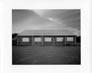 The Royalite office, seen here ca. 2010, was built in the 1950s as a concrete block building with a stucco exterior and a metal roof. It continued in use until the decommissioning of the plant in 1985. <br />Source: Alberta Culture and Tourism