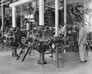 Inside the compression plant building, February 1945 <br/>Source: Glenbow Archives, IP-6d-4-4