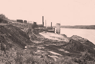 International Bitumen Company Ltd. mine and plant