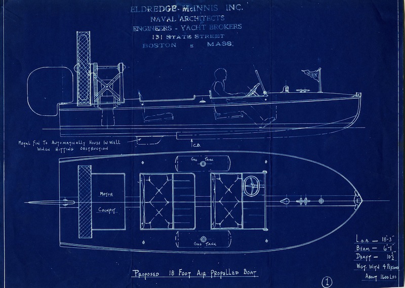 Robert Fitzsimmons purchased a small push prop boat