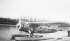 Float planes used the Athabasca River as a runway, n.d.