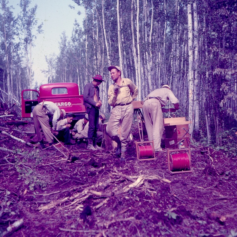 Seismic mapping added another dimension to oil exploration, 1952.