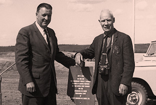 Sod turning ceremony