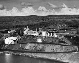 Bitumount, ca. 1949-1950, Source: Glenbow Archives, pa-1599-451-2