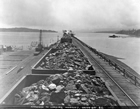 An early mining operation, Canadian Collieries, on Vancouver Island at Dunsmuir Union Bay, British Columbia