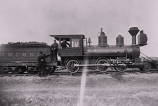 Narrow gauge locomotive