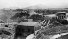 Calgary Power’s power house at Horseshoe Falls on the Bow River, ca. 1912 Source: Glenbow Archives NA-3544-28