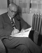 C.D. Howe, June 1949. Source: City of Edmonton  Archives EA-600-2539c