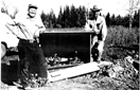 Tom Adams and Stan Jones were key players in establishing the Meota Gas Co-operative Association Ltd., the first in a long line of farmer-owned and operated gas cooperatives. Known as Mr. Meota Gas, Adams was on call twenty-four hours a day, seven days a week, to provide repair service, while Jones managed the entire operation from his home. Source: Courtesy of Gwen Blatz