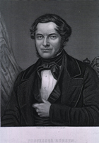 Professor Bunsen engraved by C. Cook from a photograph; by mixing gas and air in a controlled combustion, Bunsen’s burner showed how gas appliances could be designed to provide heat for cooking and warming buildings. Source: National Library of Medicine/Public Domain