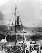 Canadian Pole Rig, 1880. Source: Glenbow Archives, NA-302-10