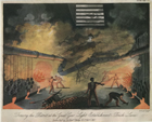 Drawing the Retorts at the Great Gas Works at Brick Lane, 1821; gas manufactured from coal was first used to light public streets in London in 1807.The industry expanded rapidly so that by 1860 there were almost 1,000 coal-powered gas companies across London and other large cities in Great Britain. To manufacture gas from coal, the mineral must be heated to a very high temperature in sealed ovens. Deprived of oxygen, the heated coal emits gases including hydrogen, methane and ethylene. Because these burn cleaner, hotter and brighter than the original coal, their fuel value is more efficient. Source:  Wikimedia Commons/Public Domain