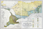 Geological Map of Canada and Newfoundland, by Sir William E. Logan, 1881; when Logan assumed leadership of the GSC, most maps of the then-Province of Canada were incomplete and inaccurate. Confederation in 1867 opened up even more land for the GSC to survey. Logan’s maps were widely recognized as being masterful in their content and precision.<br/>Source: McCord Museum, Montreal, M987.253.97