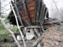 Separation plant hopper, International Bitumen Company site, 2001<br/>Source: Historic Resources Management, 01-D0001-14 Separation Plant hopper