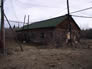 Machine shop (foreground) and warehouse (at far end of building), Alberta Government Oil Sands Project site, 2001<br/>Source: Historic Resources Management, 01-D0001-53 Machine Shop and Warehouse