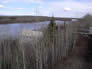 Separation plant and overhead steam lines, Alberta Government Oil Sands Project site, 2001<br/>Source: Historic Resources Management, 01-D0001-60 Separation Plant
