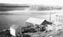 Separation plant under construction, centre, Alberta Government Oil Sands Project, ca. 1947<br/>Source: University of Alberta Archives, 83-160-111
