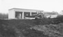 Garage of the Alberta Government Oil Sands Project, under construction, 1946<br/>Source: University of Alberta Archives, 83-160-70