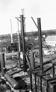 Power house under construction (rear), Alberta Government Oil Sands Project, n.d.<br/>Source: University of Alberta Archives, 85-53-MG-46-2-5-2-13