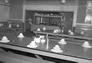 Inside the cook house, Alberta Government Oil Sands Project, 1947<br/>Source: Provincial Archives of Alberta, A3564