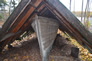 The <em>Golden Slipper</em> under its shelter, 2013<br/>Source: Historic Resources Management, Bitumount_Plus 447