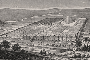 The ancient city of Babylon